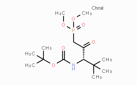 CAS No. 176504-89-5, Dimethyl((3S)-4,4-dimethyl-3-(Boc-amino)-2-oxopentyl)-phosphonate