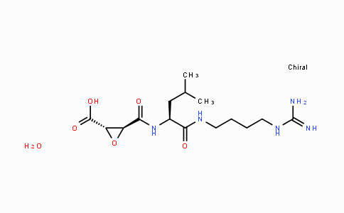 CAS No. 66701-25-5, L-trans-Epoxysuccinyl-Leu-4-guanidinobutylamide