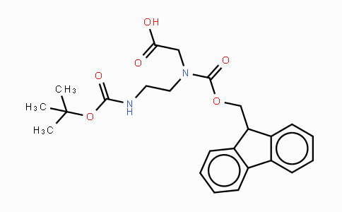 CAS No. 141743-15-9, Fmoc-N-(N-β-Boc-aminoethyl)-Gly-OH