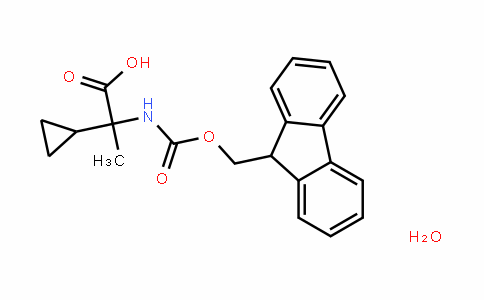 CAS No. 1926163-86-1, Fmoc-α-cyclopropyl-D-Ala-OH H₂O