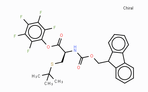 CAS No. 109434-23-3, 芴甲氧羰基-S-叔丁基-L-半胱氨酸五氟苯基脂