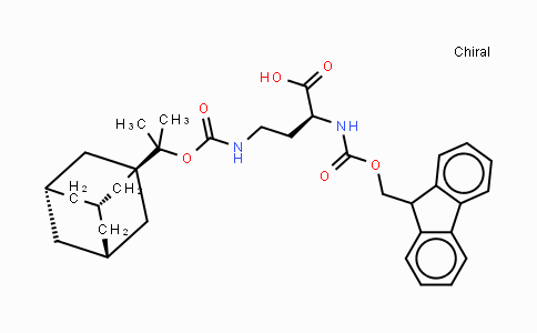 MC437225 | 214750-73-9 | (2S)-2-[[(9H-芴-9-基甲氧基)羰基]氨基]-4-[[(1-甲基-1-金刚烷-1-基乙氧基)羰基]氨基]丁酸