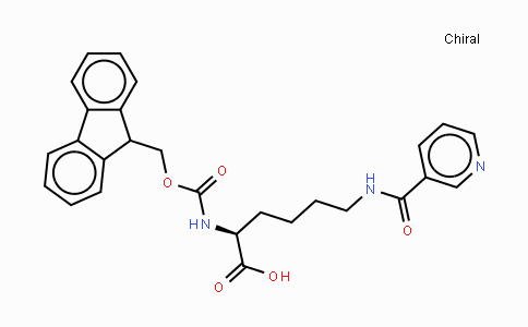 CAS No. 252049-11-9, Fmoc-Lys(nicotinoyl)-OH