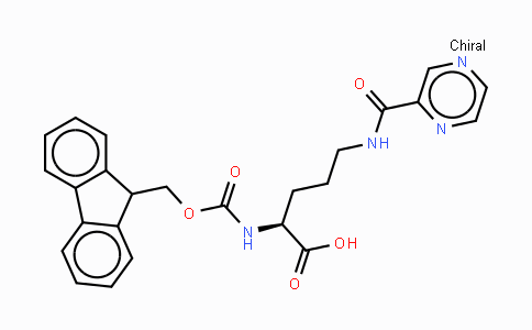 CAS No. 201046-61-9, Fmoc-Orn(pyrazinylcarbonyl)-OH