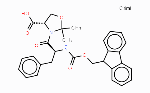 MC437507 | 878797-01-4 | (4S)-3-[(2S)-2-[[芴甲氧羰基]氨基]-1-氧代-3-苯基丙基]-2,2-二甲基-4-恶唑烷羧酸