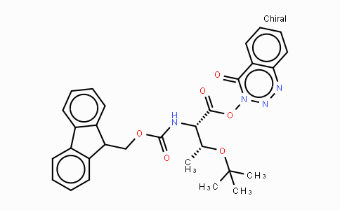119767-84-9 | N-芴甲氧羰基-O-t-丁基-L-苏氨酸 3,4-二氢-3-羟基-4-氧-1,2,3-苯并三嗪酯