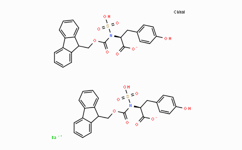 CAS No. 181952-24-9, Fmoc-Tyr(SO₃H)-OH barium salt