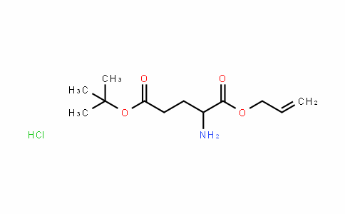 CAS No. 1009669-67-3, H-Glu(OtBu)-allyl ester HCl