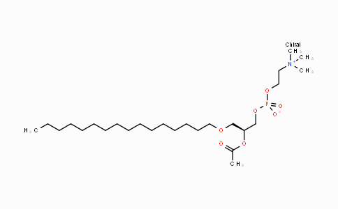 CAS No. 117985-57-6, 3-O-Hexadecyl-2-O-acetyl-sn-glycero-1-phosphocholine