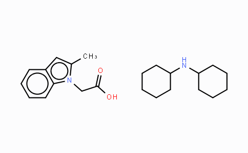 CAS No. 86704-56-5, (2-Methylindol-1-yl)acetic acid DCHA