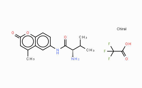 CAS No. 191723-67-8, H-Val-AMC trifluoroacetate salt