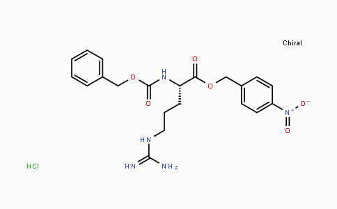 CAS No. 96723-72-7, Z-Arg-p-nitrobenzyl ester mixture of hydrochloride and hydrobromide salt