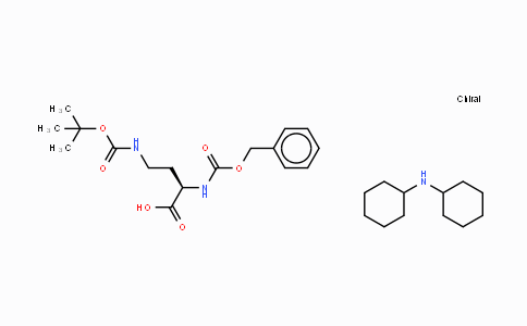 214852-61-6 | N-苄氧羰基-N'-叔丁氧羰基-D-2,4-二氨基丁酸二环己胺盐dicyclohexylamine salt