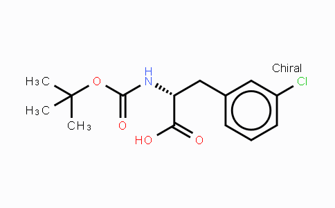 MC439084 | 80102-25-6 | N-叔丁氧羰基-D-3-氯苯丙氨酸