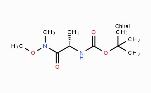 MC439189 | 87694-49-3 | N-(叔丁氧基羰基)-L-丙氨酸N-甲氧基-N-甲基酰胺