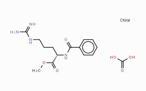 MC439199 | 1784-04-9 | N-苯甲酰基-L-精氨酸甲酯碳酸盐