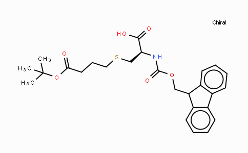 MC439237 | 102971-73-3 | Fmoc-Cys(tert-butoxycarnylpropyl)-OH