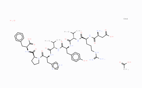 CAS No. 58-49-1, Angiotensin Acetate