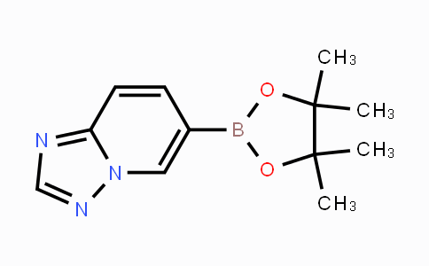 CAS No. 1160790-18-0, 6-(4,4,5,5-Tetramethyl-1,3,2-dioxaborolan-2-yl)-[1,2,4]triazolo[1,5-a]pyridine