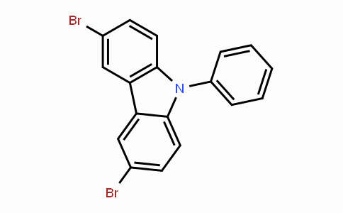 CAS No. 57103-20-5, 3,6-Dibromo-9-Phenylcarbazole