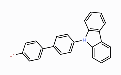 CAS No. 212385-73-4, 9-(4'-Bromo-4-biphenylyl)-9H-carbazole