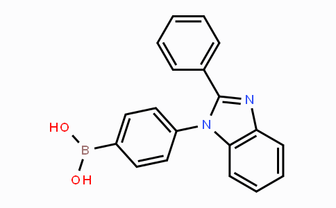 CAS No. 867044-33-5, [4-(2-Phenyl-1H-benzimidazol-1-yl)phenyl]boronic acid