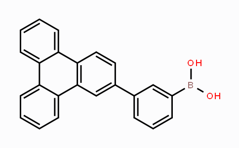 CAS No. 1235876-72-8, 3-(Triphenylen-2-yl)phenylboronic acid