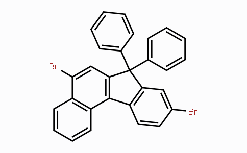 MC440064 | 854952-90-2 | 5,9-二溴-7,7-二苯基-7H-苯并[C]芴