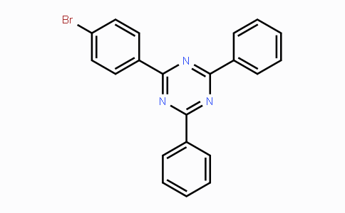 CAS No. 23449-08-3, 2-(4-Bromophenyl)-4,6-diphenyl-1,3,5-triazine