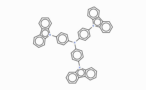 CAS No. 139092-78-7, 4,4',4''-Tris(carbazol-9-yl)-triphenylamine