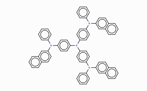 CAS No. 185690-41-9, 4,4',4''-Tris[2-naphthyl(phenyl)amino]triphenylamine