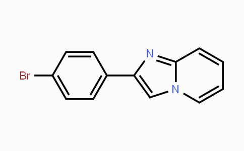 CAS No. 34658-66-7, 2-(4-Bromophenyl)imidazo[1,2-a]pyridine