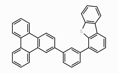 CAS No. 1115639-90-1, 4-[3-(2-triphen ylenyl)phenyl]-Dibenzothiophene
