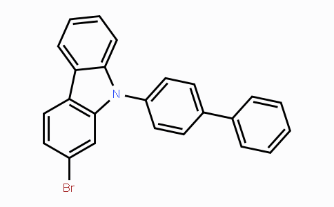 CAS No. 1393835-87-4, 9-([1,1'- biphenyl]-4-yl)-2-broMo-9H-carbazole