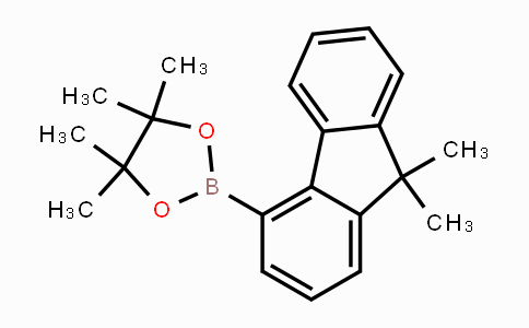 CAS No. 1365692-79-0, 9,9-dimethylfluorene-4-boric acid pinacol ester