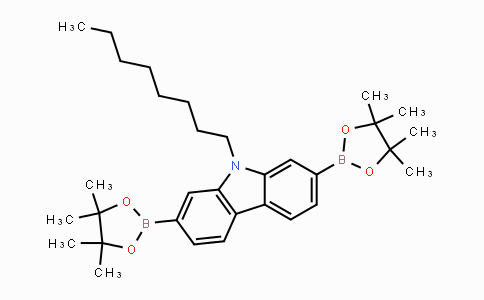 CAS No. 871696-12-7, N-Octyl-2,7-bis(4,4,5,5-tetramethyl-1,3,2-dioxaborolan-2-yl)carbazole