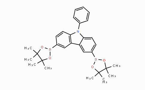 CAS No. 618442-57-2, 9-Phenyl-3,6-bis(4,4,5,5-tetramethyl-1,3,2-dioxaborolan-2-yl)-9H-carbazole