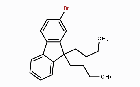 CAS No. 88223-35-2, 2-Bromo-9,9-di-n-butylfluoren
