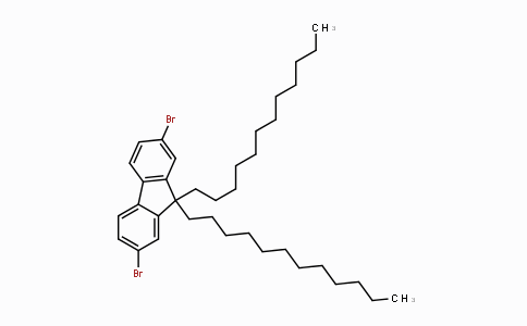 CAS No. 286438-45-7, 9,9-Didodecyl-2,7-dibromofluorene