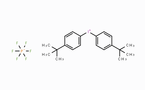 CAS No. 61358-25-6, Bis(4-t-butyl phenyl)iodonium hexafluorophosphate