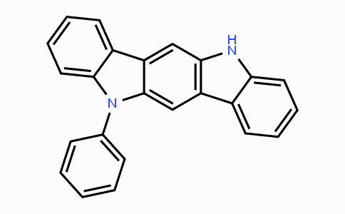 CAS No. 1316311-27-9, 5-phenyl-5,11-dihydroindolo[3,2-b]carbazole