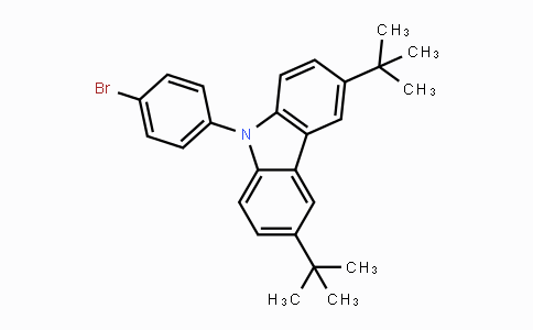 601454-33-5 | 9-(4-溴苯基)-3,6-二叔丁基咔唑