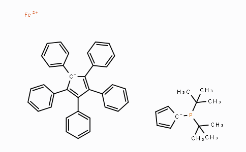 MC440280 | 312959-24-3 | 1,2,3,4,5-ペンタフェニル-1'-(ジ-tert-ブチルホスフィノ)フェロセン