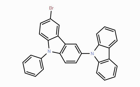 CAS No. 1313431-76-3, 6-bromo-9-phenyl-3,9'-Bi-9H-carbazole