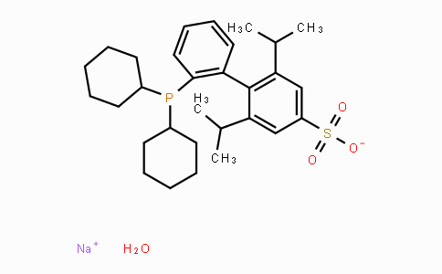 MC440308 | 870245-84-4 | 2'-Dicyclohexylphosphino-2,6-di-i-propyl-4-sulfonato-1,1' -biphenyl hydrate sodium salt