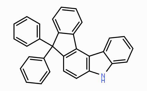 CAS No. 1259280-39-1, 5,8-Dihydro-8,8-diphenyl-indeno[2,1-c]carbazole