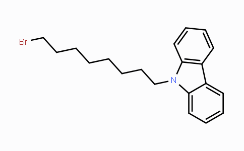 CAS No. 127271-60-7, 9-(8-bromooctyl)carbazole