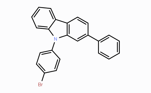 CAS No. 1235563-74-2, 9-(4-bromophenyl)-2-phenyl-Carbazole