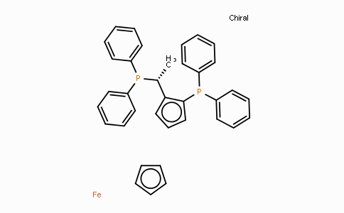 CAS No. 155941-31-4, (1S)-1-(二苯基膦)-2-[(1R)-1-(二苯基膦)乙基]二茂铁