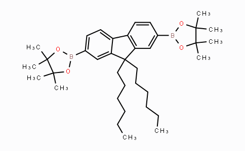 CAS No. 254755-24-3, 2,7-Bis(4,4,5,5-tetramethyl-1,3,2-dioxaborolan-2-yl)-9,9-dihexylfluorene